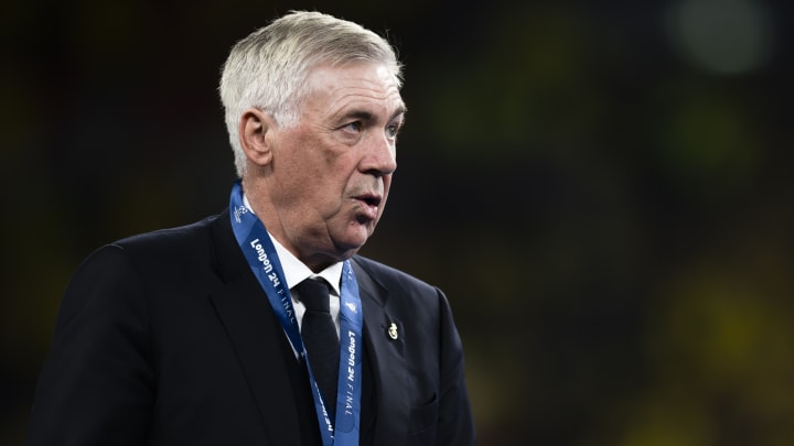 Carlo Ancelotti, entraîneur du Real Madrid