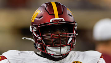 Washington Commanders offensive lineman Chris Paul