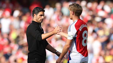 Mikel Arteta is going to be without his captain for a "while"