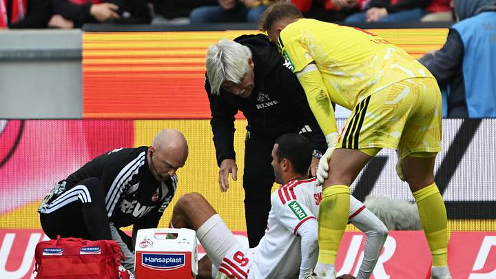 Ellyes Skhiri musste verletzt vom Platz