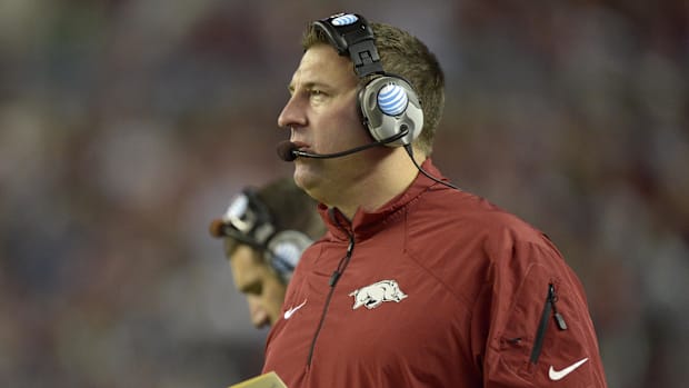 Former Arkansas Razorbacks coach Bret Bielema