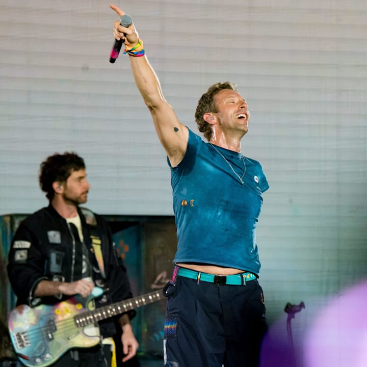 Coldplay played the first of two El Paso shows at Sun Bowl Stadium as part of its Music of the Spheres Tour. 