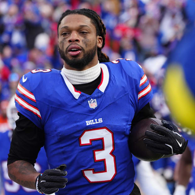 Buffalo Bills safety Damar Hamlin