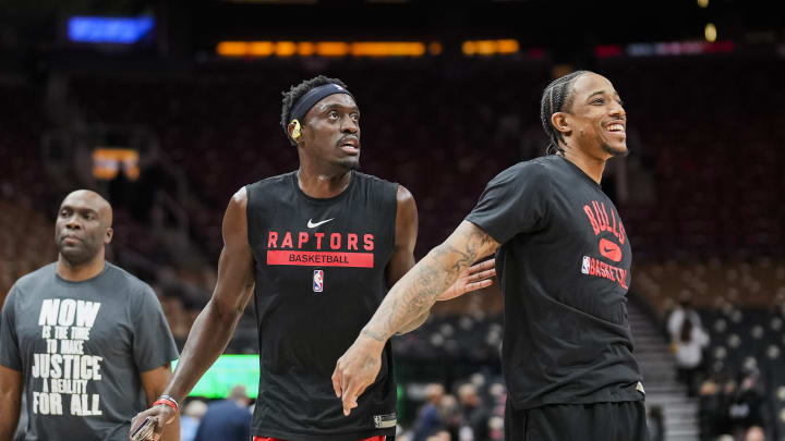 DeMar DeRozan, Chicago Bulls and Pascal Siakam, Toronto Raptors