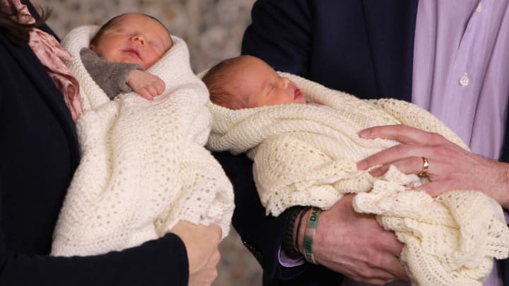Crown Prince Frederik and Crown Princess Mary of Denmark Introduce Newborn Royal Twins