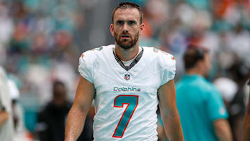 Miami Dolphins kicker Jason Sanders