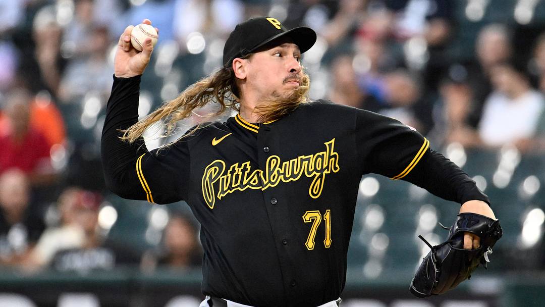 Sep 9, 2026; Chicago, Illinois, USA;  Pittsburgh Pirates pitcher Lake Bachar (71) delivers the ball during the first inning against the Chicago White Sox at Rate Field.  Mandatory Credit: Matt Marton-Imagn Images