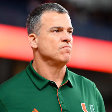 Miami head coach Mario Cristobal and the Hurricanes are Josh Pate's predicted winner of the team's Week 4 matchup against the Florida Gators.