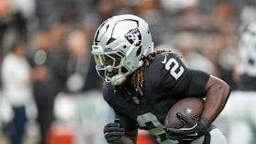 Las Vegas Raiders running back Ashton Jeanty