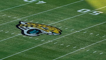 Jan 14, 2023; Jacksonville, Florida, USA; a general view of the stadium before the start of a game featuring the Los Angeles Chargers and the Jacksonville Jaguars in a wild card game at TIAA Bank Field. Mandatory Credit: Nathan Ray Seebeck-Imagn Images