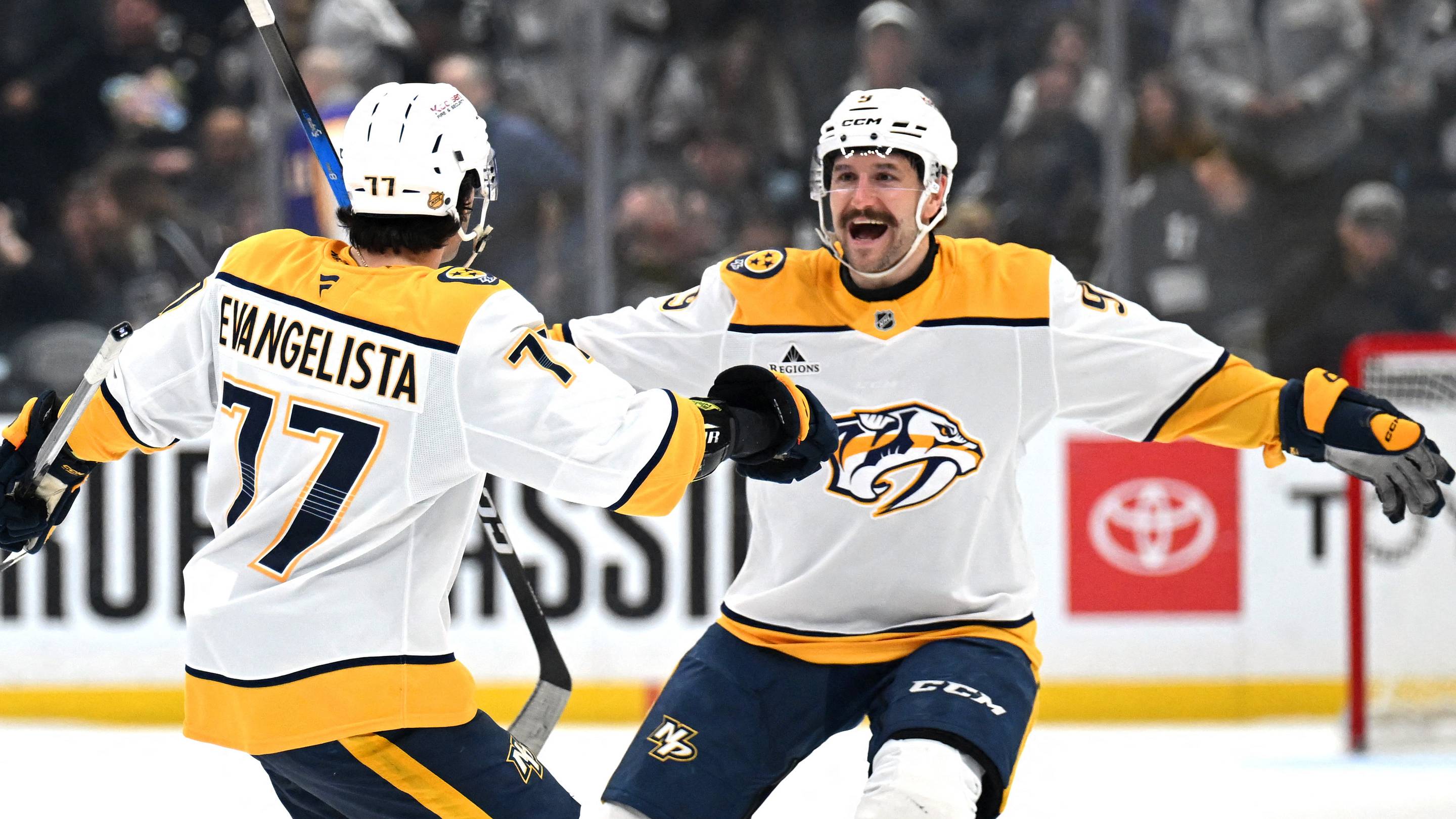 Predators Forward Filip Forsberg Reacts to Trading Away Luke Evangelista