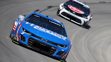 Kyle Larson, Hendrick Motorsports, Christopher Bell, Joe Gibbs Racing, Texas Motor Speedway, NASCAR