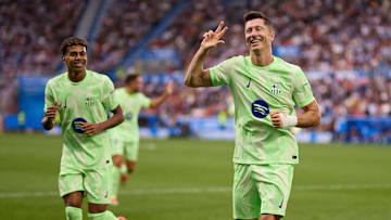 Lamine Yamal y Robert Lewandowski serán titulares con el FC Barcelona frente al Sevilla