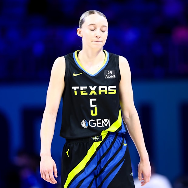 Dallas Wings guard Paige Bueckers