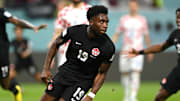 Alphonso Davies a ouvert le score face à la Croatie