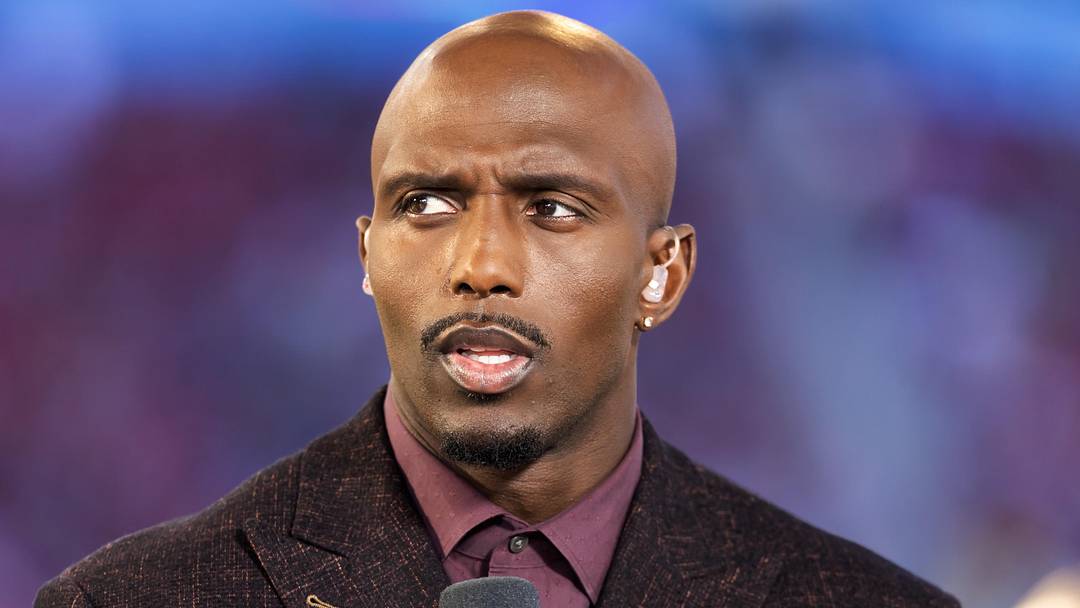 Feb 8, 2026; Santa Clara, CA, USA; NBC Sports analyst Devin McCourty prior to the New England Patriots game against the Seattle Seahawks in Super Bowl LX at Levi's Stadium. Mandatory Credit: Mark J. Rebilas-Imagn Images