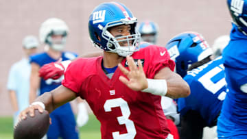 New York Giants quarterback Russell Wilson