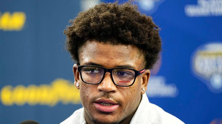 Dallas Cowboys defensive back Caleb Downs