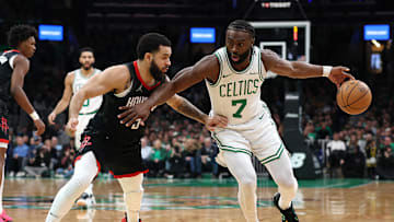 Boston Celtics, Houston Rockets, Jaylen Brown, Kristaps Porzingis, Luke Kornet, Jayson Tatum, Dillon Brooks, Xavier Tillman