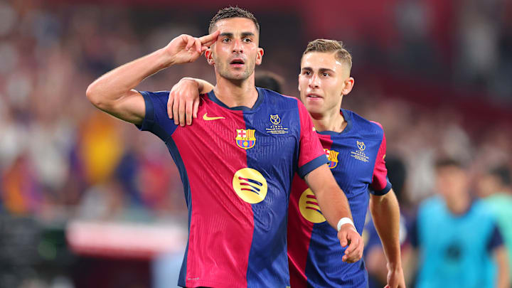 Ferran Torres logró el empate antes de irse al descanso Ferran Torres logró el empate antes de irse al descanso