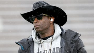 Deion Sanders repeated himself while explaining his desire to stay with the Colorado football program