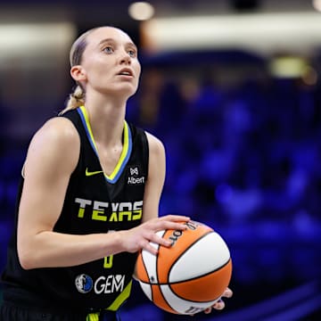 Dallas Wings guard Paige Bueckers.