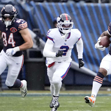 Chicago Bears running back D'Andre Swift.