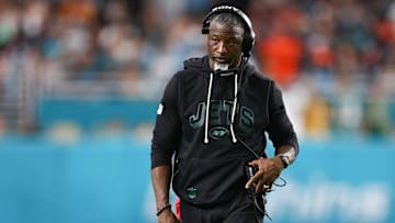 New York Jets head coach Aaron Glenn