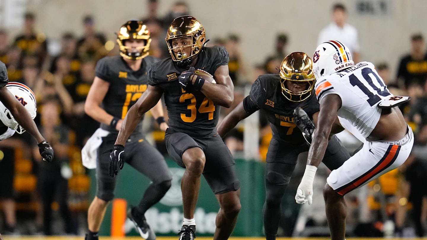 Early loss to Auburn has crushed Baylor's 2025 chances from advanced analytics