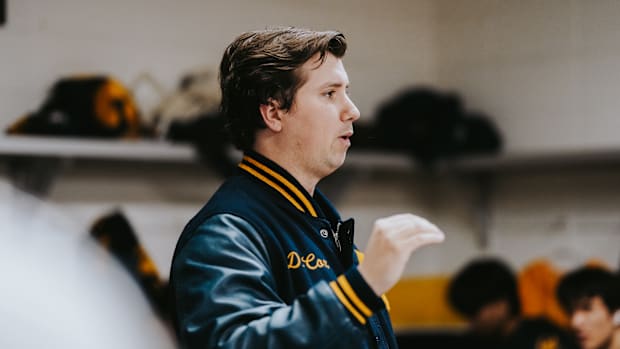 Head coach Devin Cox