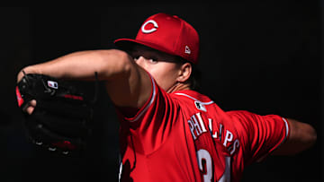 Cincinnati Reds starting pitcher Connor Phillips