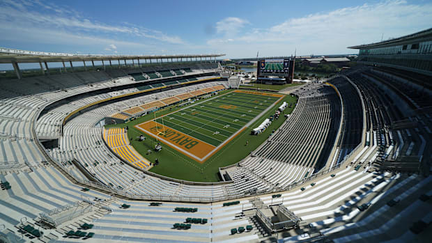 A general view of the stadium before opening kickoff between the Baylor Bears and the Arizona State Sun Devils