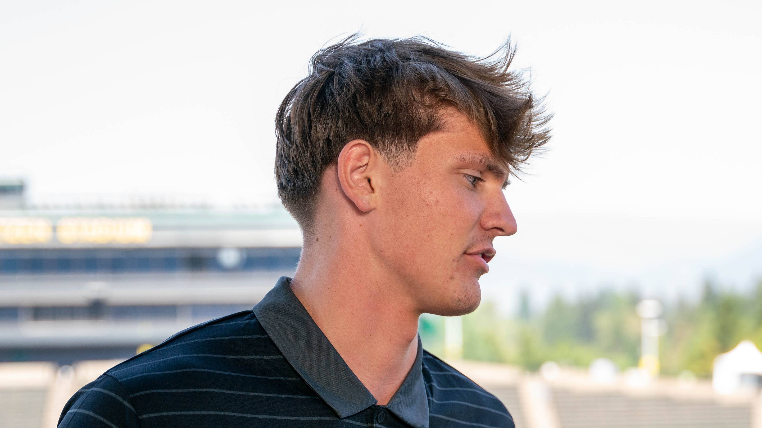 Oregon Tight End Andrew Olesh Details Dante Moore's Growing Leadership