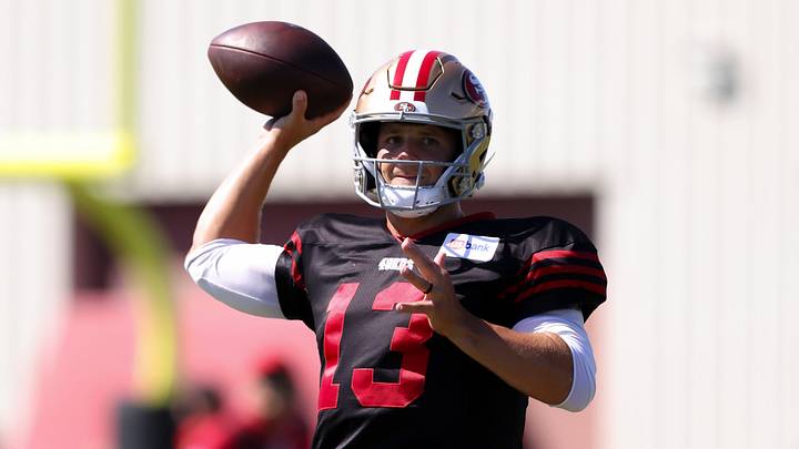 San Francisco 49ers quarterback Brock Purdy