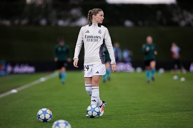 Real Madrid midfielder Melanie Leupolz 