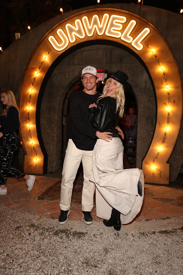 Braxton Berrios and Alix Earle attend The Unwell House at SXSW on March 9, 2024 in Austin, Texas