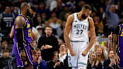 Los Angeles Lakers ahora suenan como posible destino de Rudy Gobert, aún en Minnesota Timberwolves