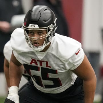 Big expectations in year two for Atlanta Falcons offensive lineman Matthew Bergeron