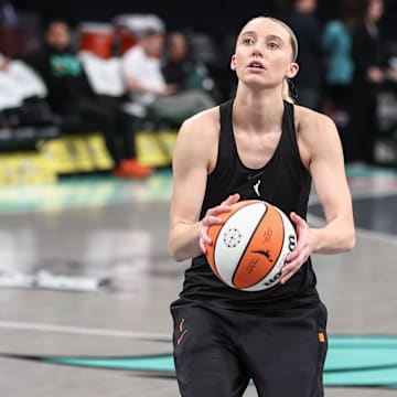 Dallas Wings guard Paige Bueckers.