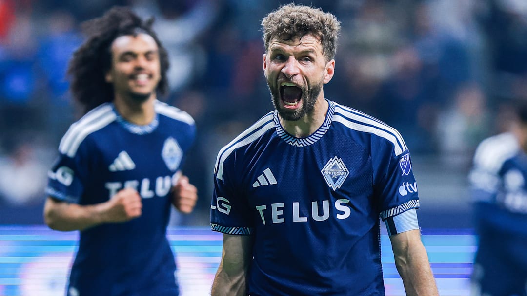 Thomas Müller scored a brace in Vancouver’s 3–0 win over Toronto FC. 