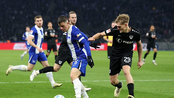 Hertha gegen Münster mit neuem Personalschwung 