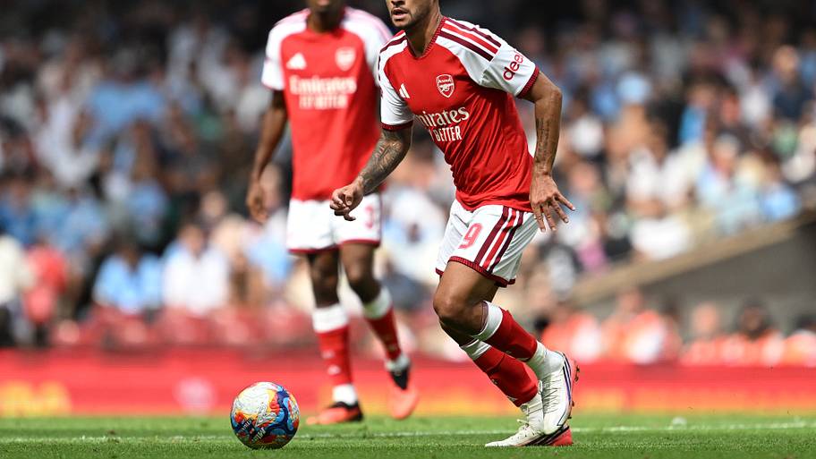 Bruno Guimarães on the ball.