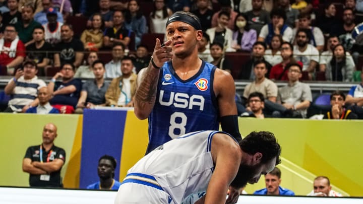 Italy v United States - FIBA World Cup Basketball 2023