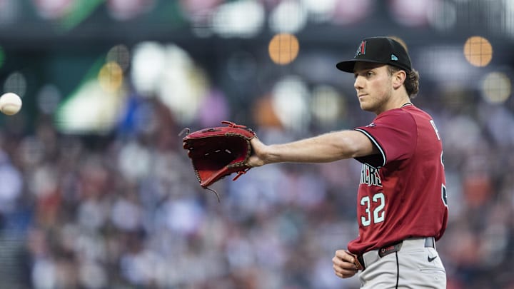 Arizona Diamondbacks starting pitcher Brandon Pfaadt has been a starter to fade this season. Arizona Diamondbacks starting pitcher Brandon Pfaadt has been a starter to fade this season.