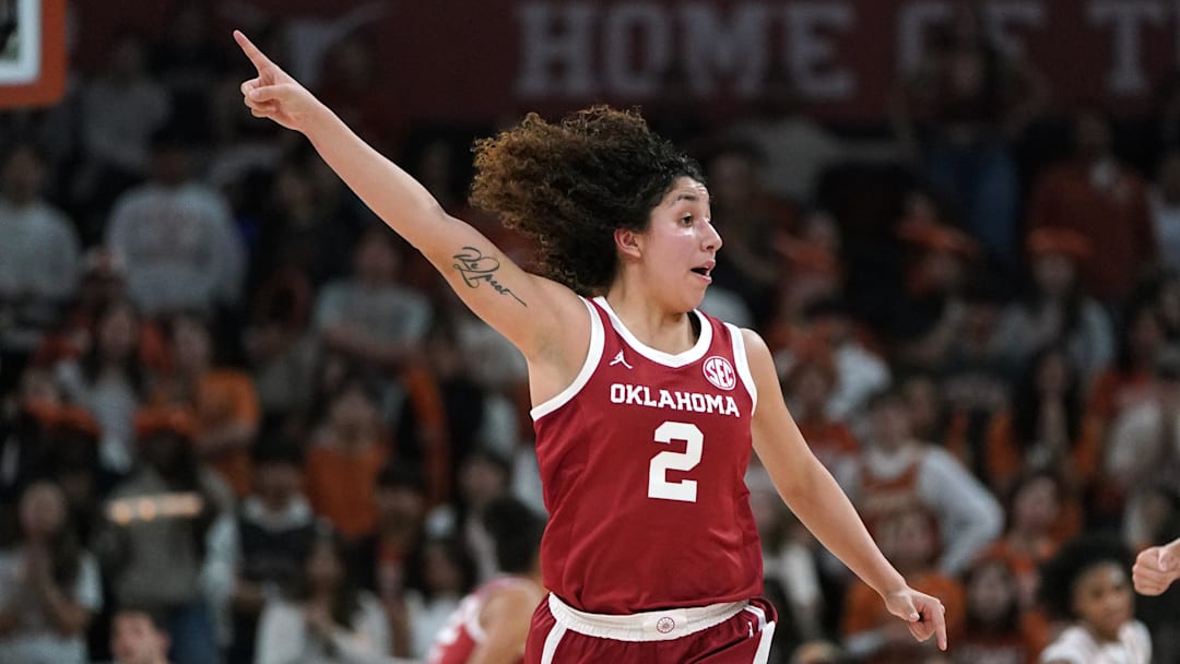 Oklahoma guard Aaliyah Chavez 