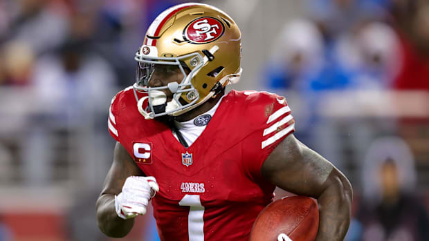 San Francisco 49ers receiver Deebo Samuel.