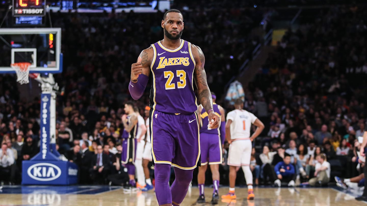 BREAKING: LeBron James Made NBA History In Lakers-Knicks Game