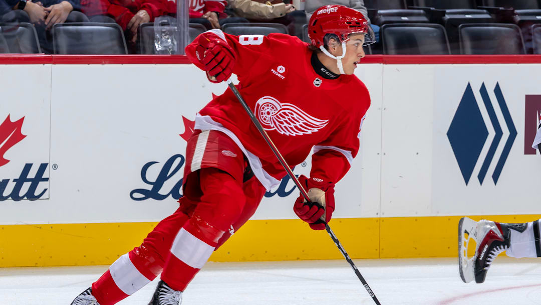Emmitt Finnie could be the biggest X-factor for the Detroit Red Wings this season.
