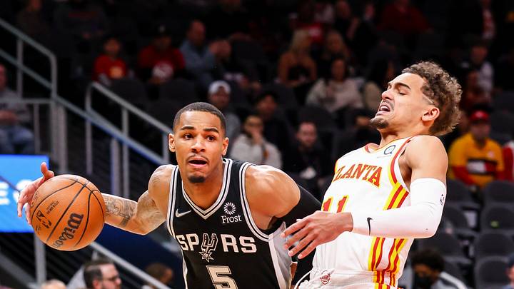 Dejounte Murray, San Antonio Spurs and Trae Young, Atlanta Hawks