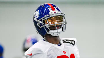 New York Giants cornerback Paulson Adebo 
